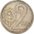 Coin, Czechoslovakia, 2 Koruny, 1972