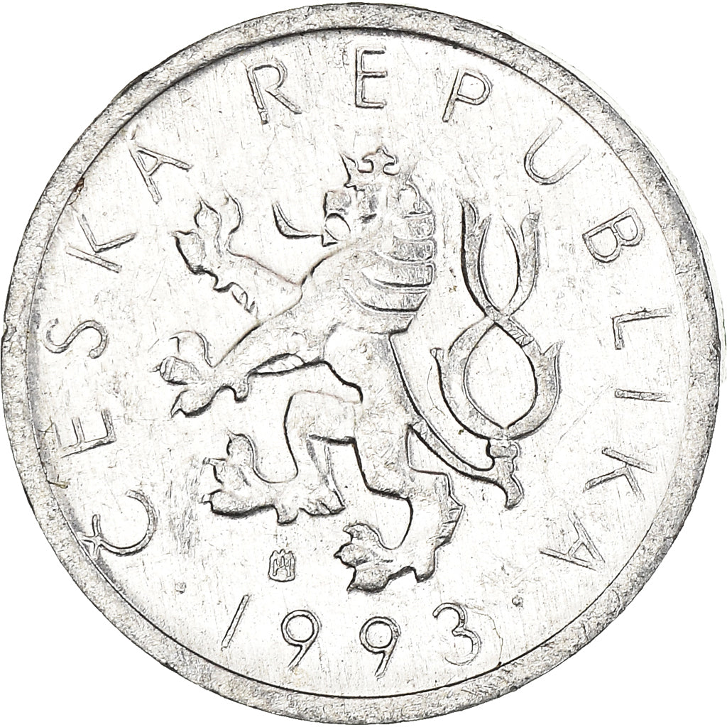 Moneta, Repubblica Ceca, 10 Haleru, 1993