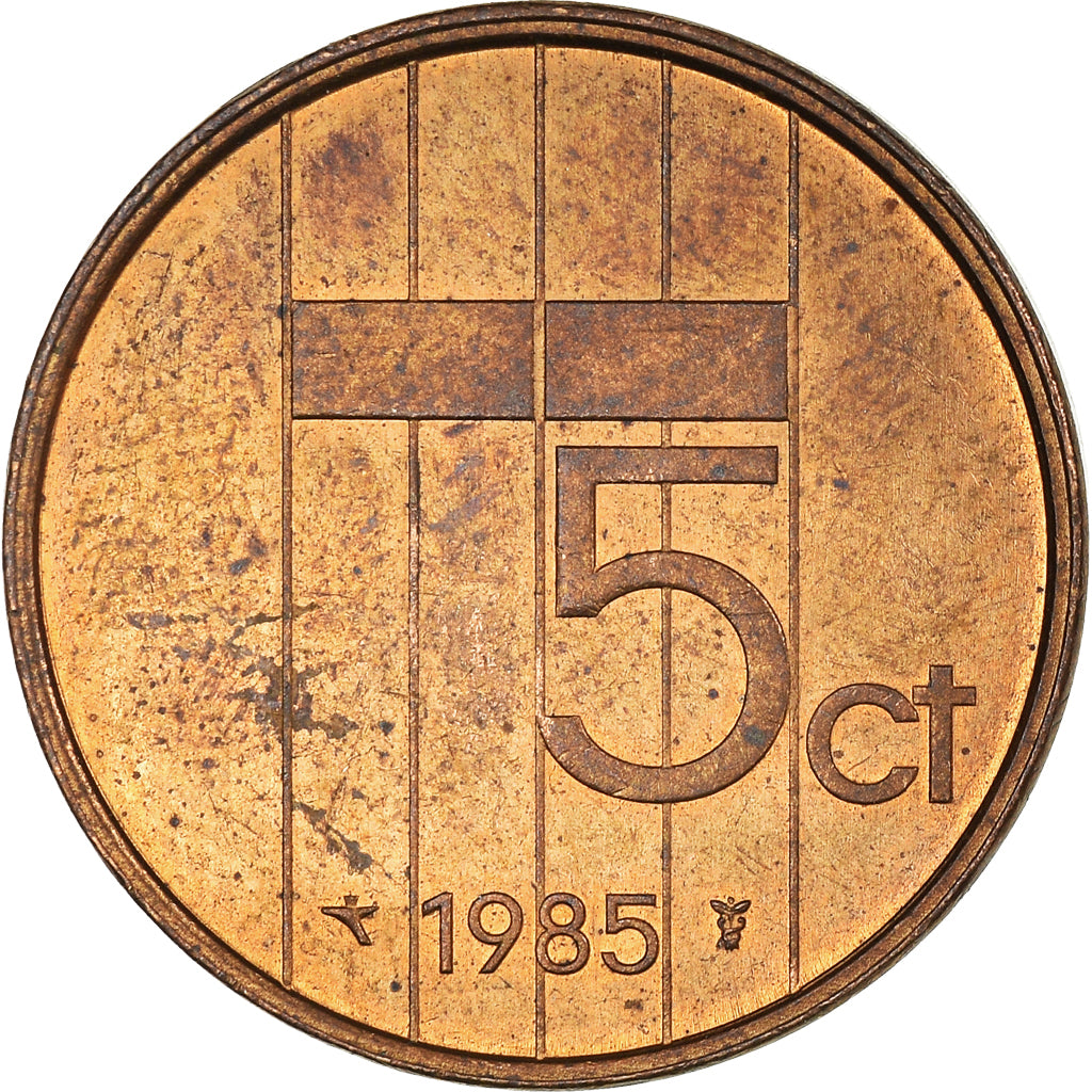 Munten, Nederland, 5 Cents, 1985