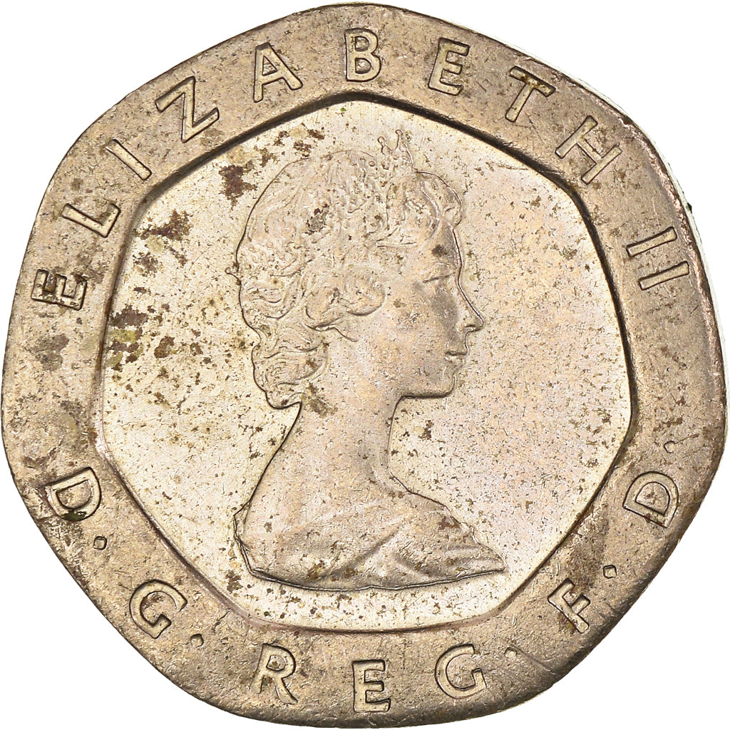 Münze, Großbritannien, 20 Pence, 1982