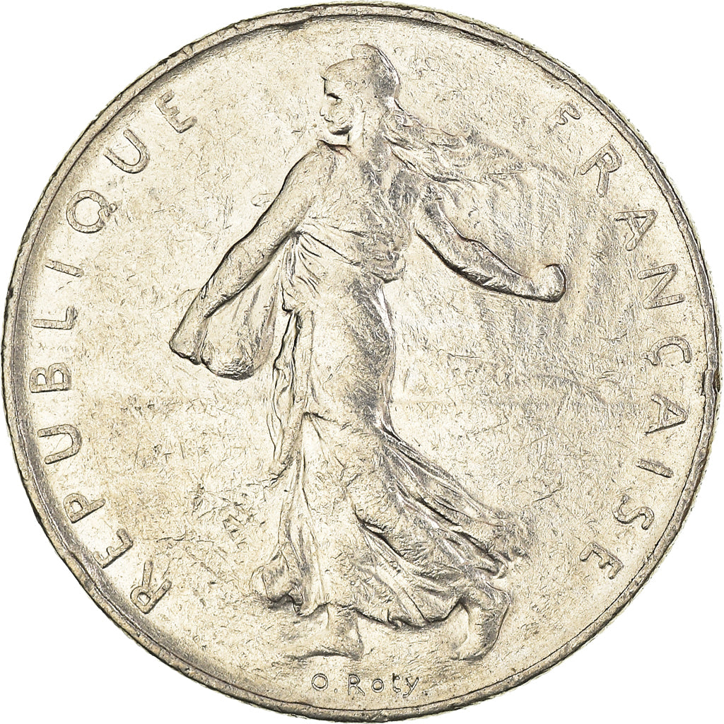 Münze, Frankreich, Franc, 1975