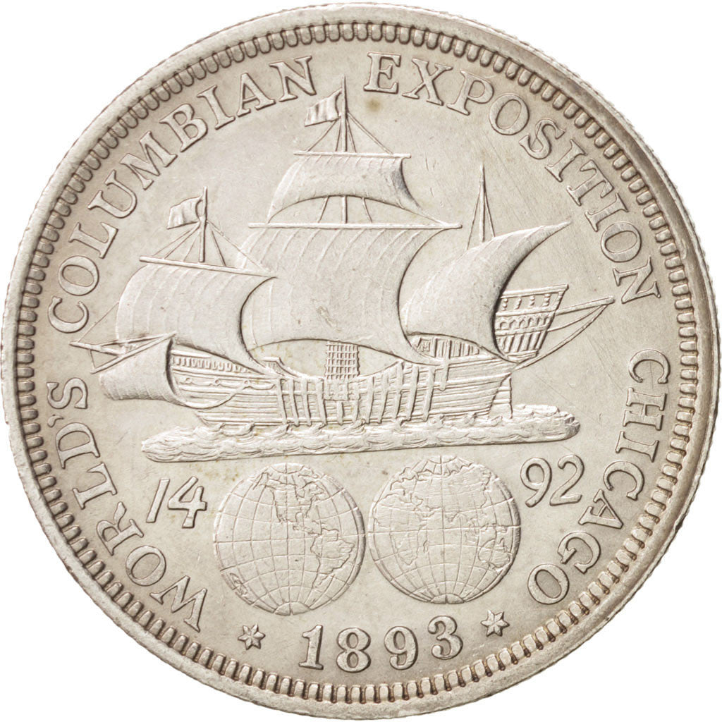 Moneta, Stati Uniti, Half Dollar, 1893, U.S. Mint, Philadelphia, BB+, Argento