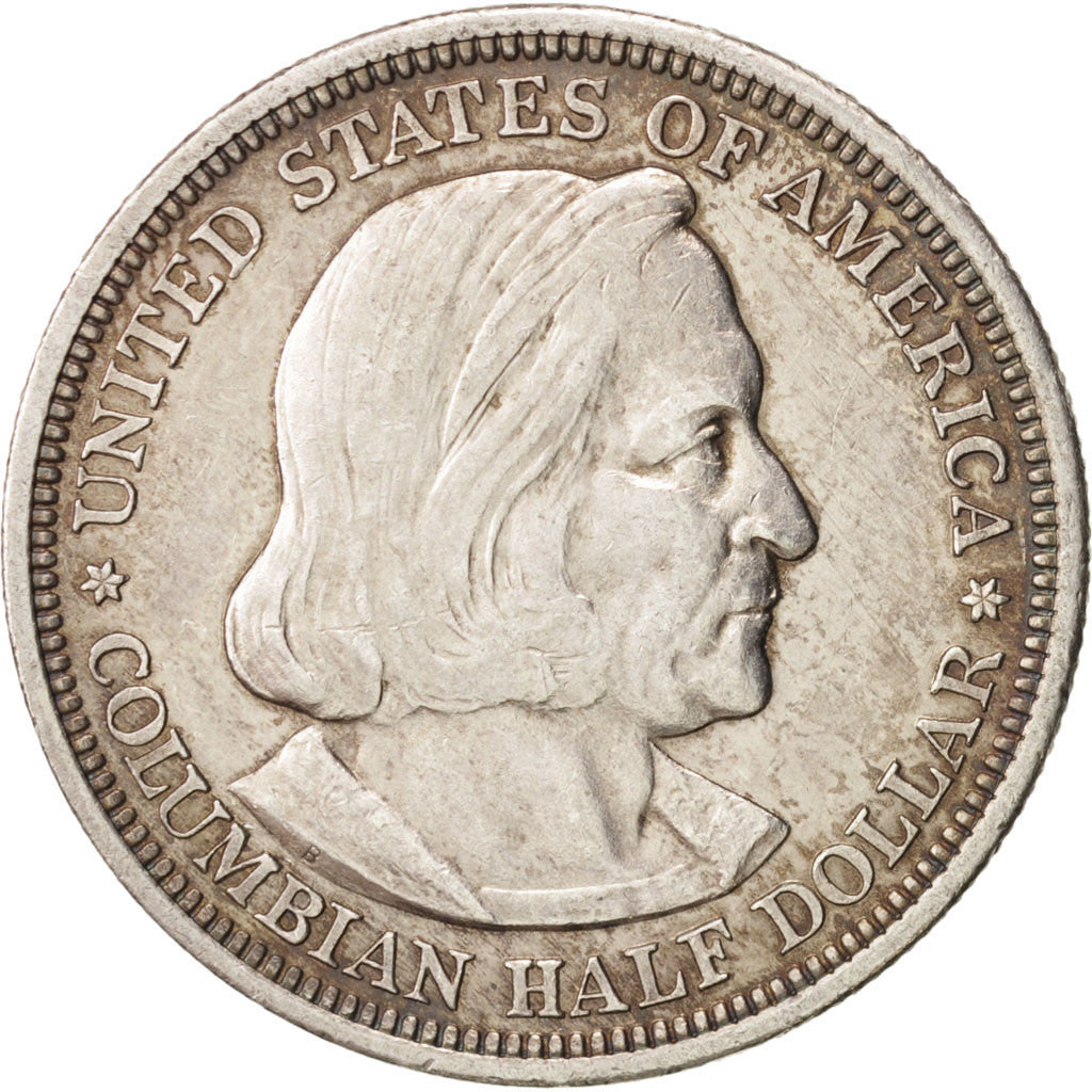 Moneta, Stati Uniti, Half Dollar, 1893, U.S. Mint, Philadelphia, BB+, Argento