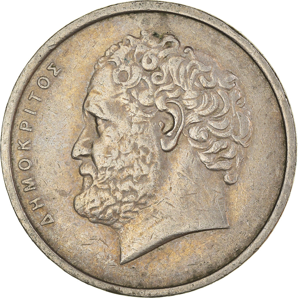 Moneta, Grecia, 10 Drachmes, 1982