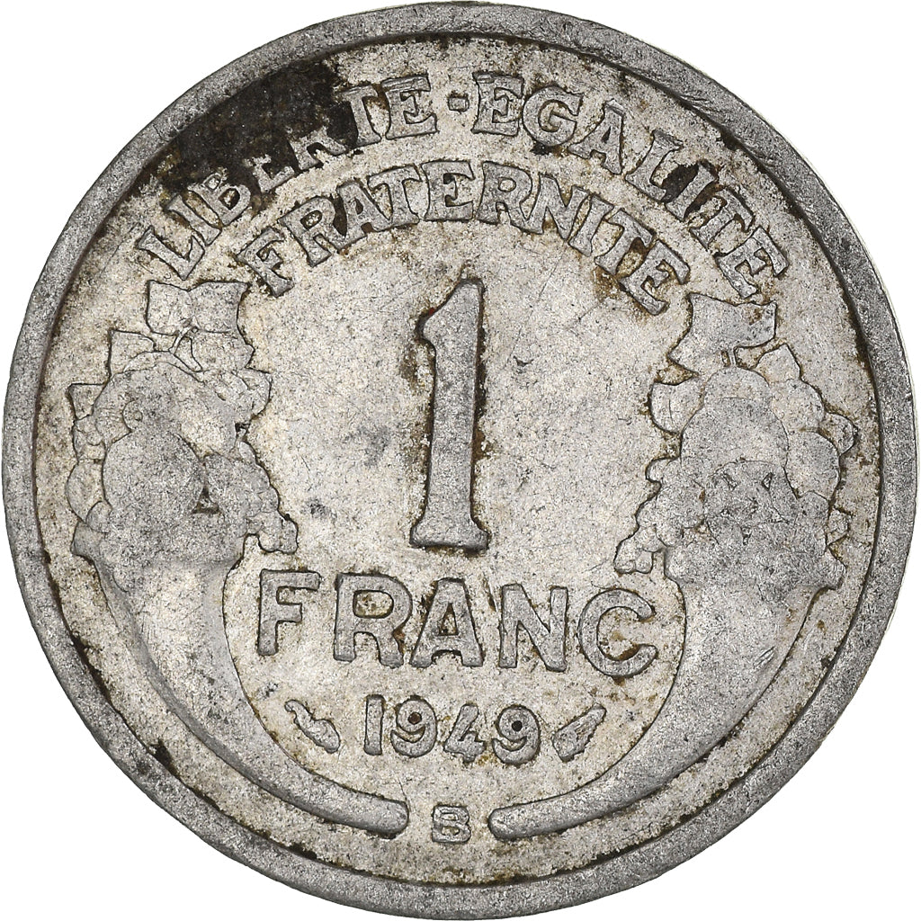 Münze, Frankreich, Franc, 1949