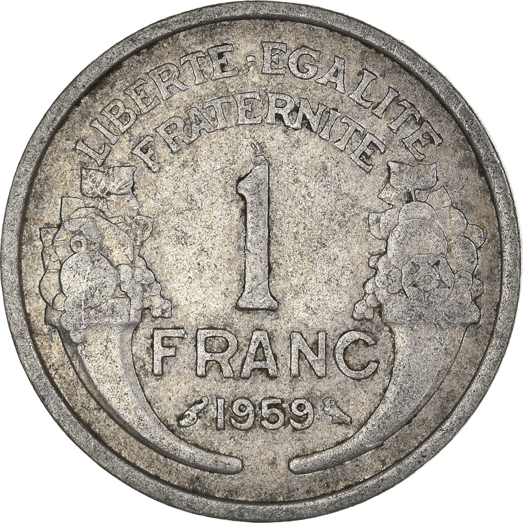 Moneta, Francja, Franc, 1959