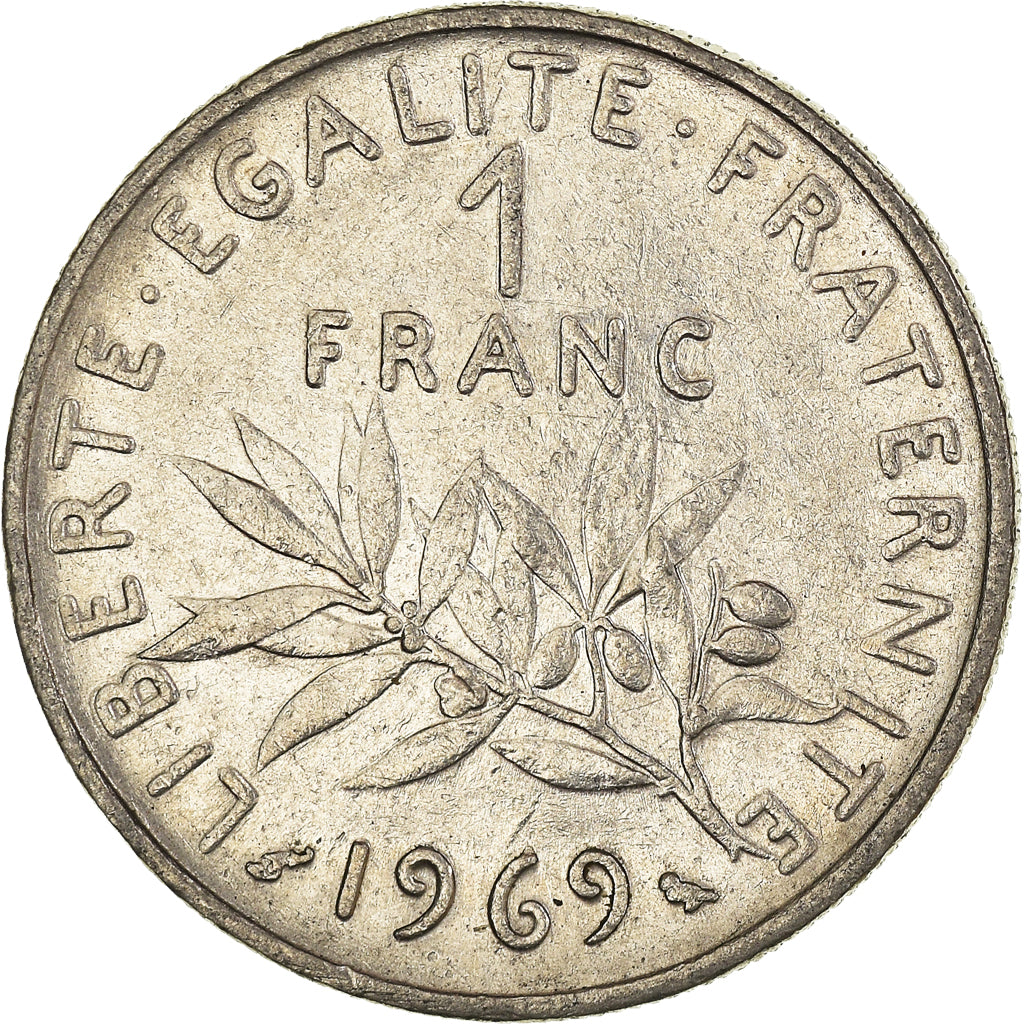 Moneta, Francia, Franc, 1969