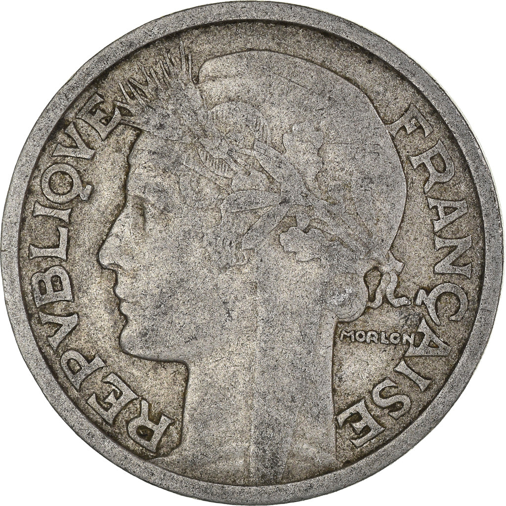 Moeda, França, 2 Francs, 1949