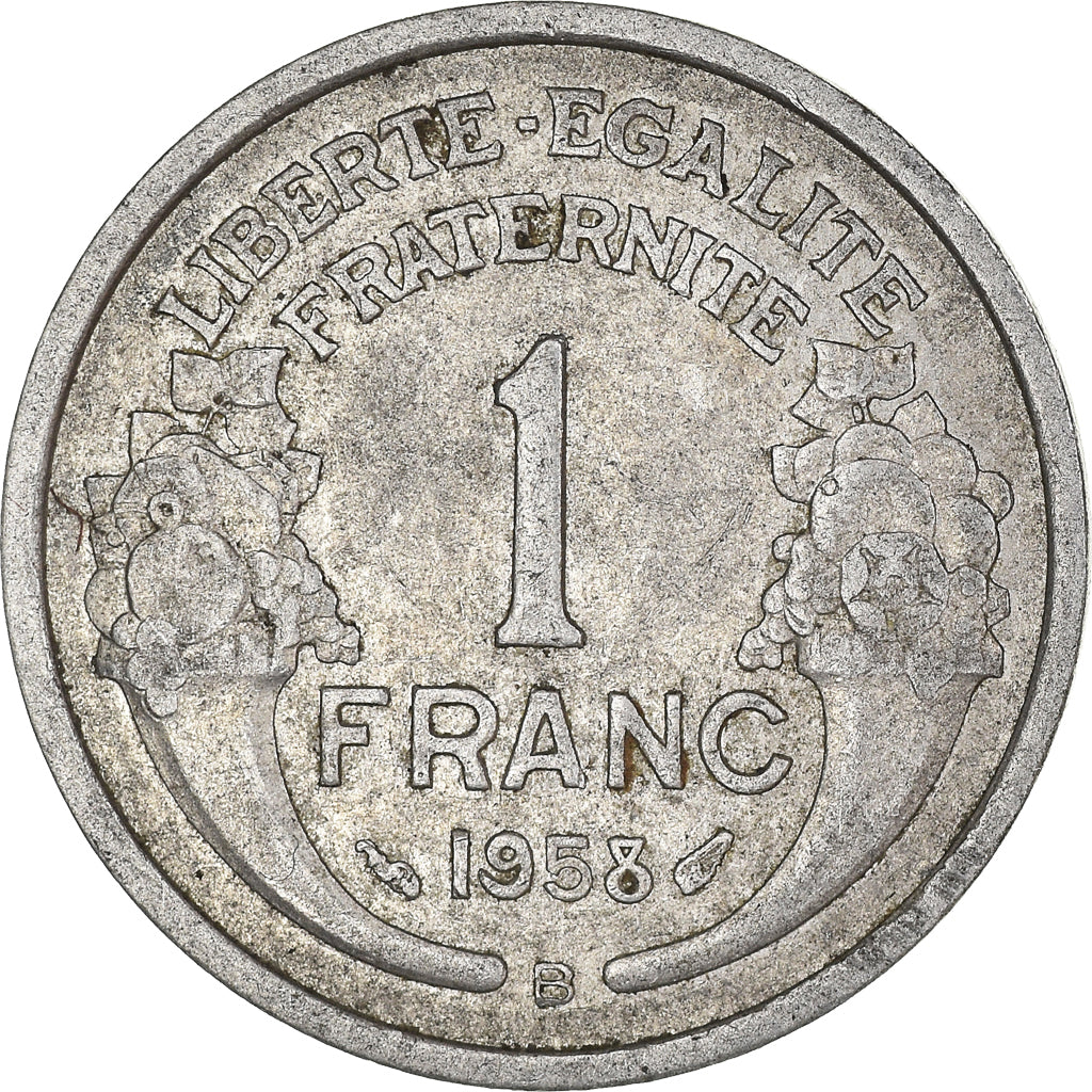 Moeda, França, Franc, 1958