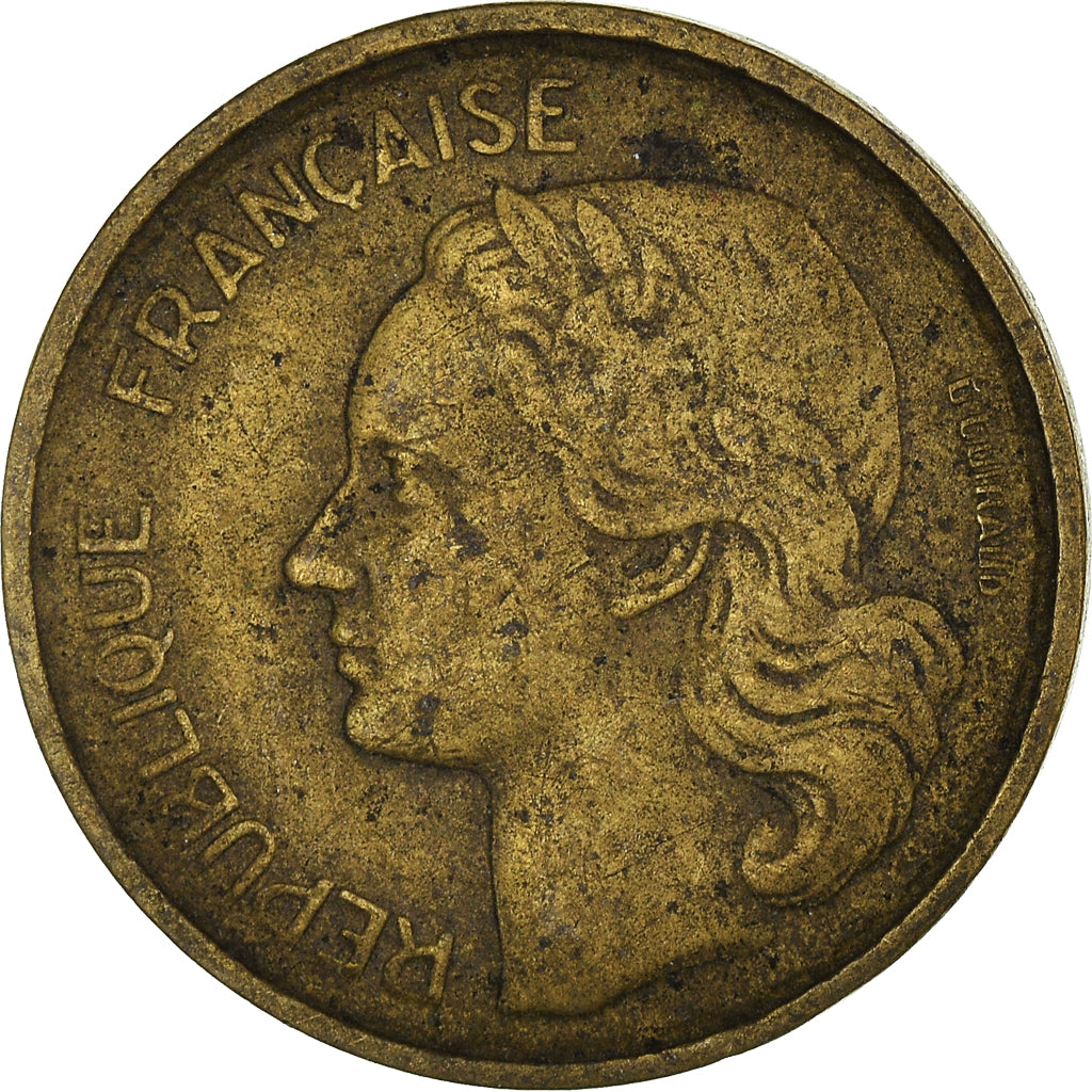 Coin, France, 10 Francs, 1954