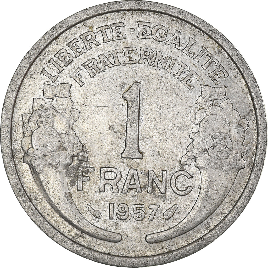 Münze, Frankreich, Franc, 1957