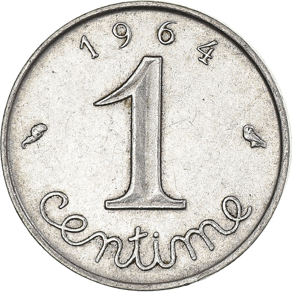 Münze, Frankreich, Franc, 1964