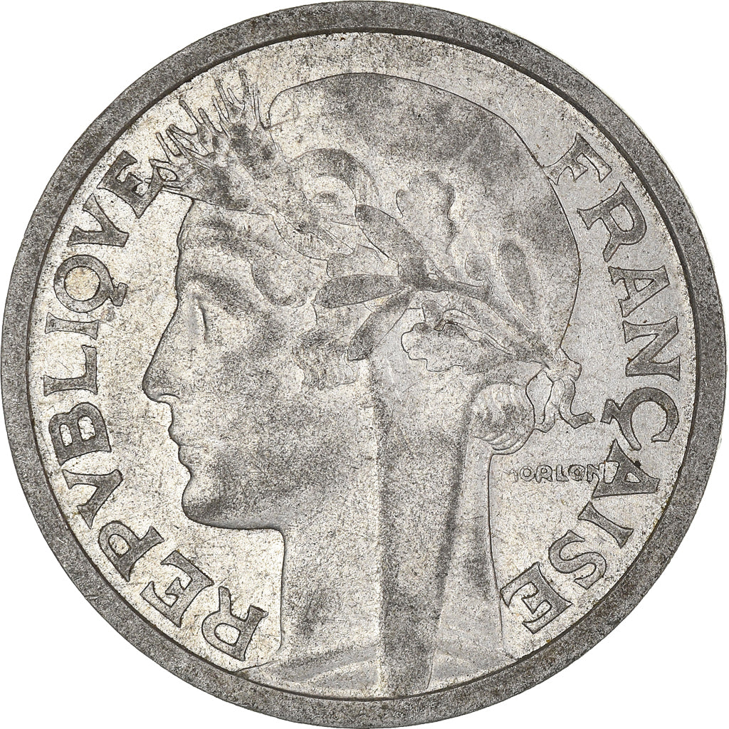 Moneta, Francja, 2 Francs, 1949