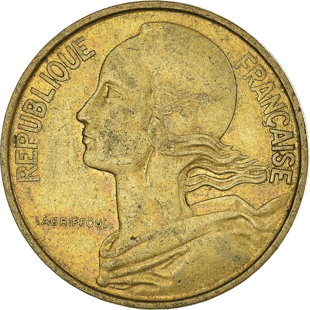Münze, Frankreich, 10 Centimes, 1969