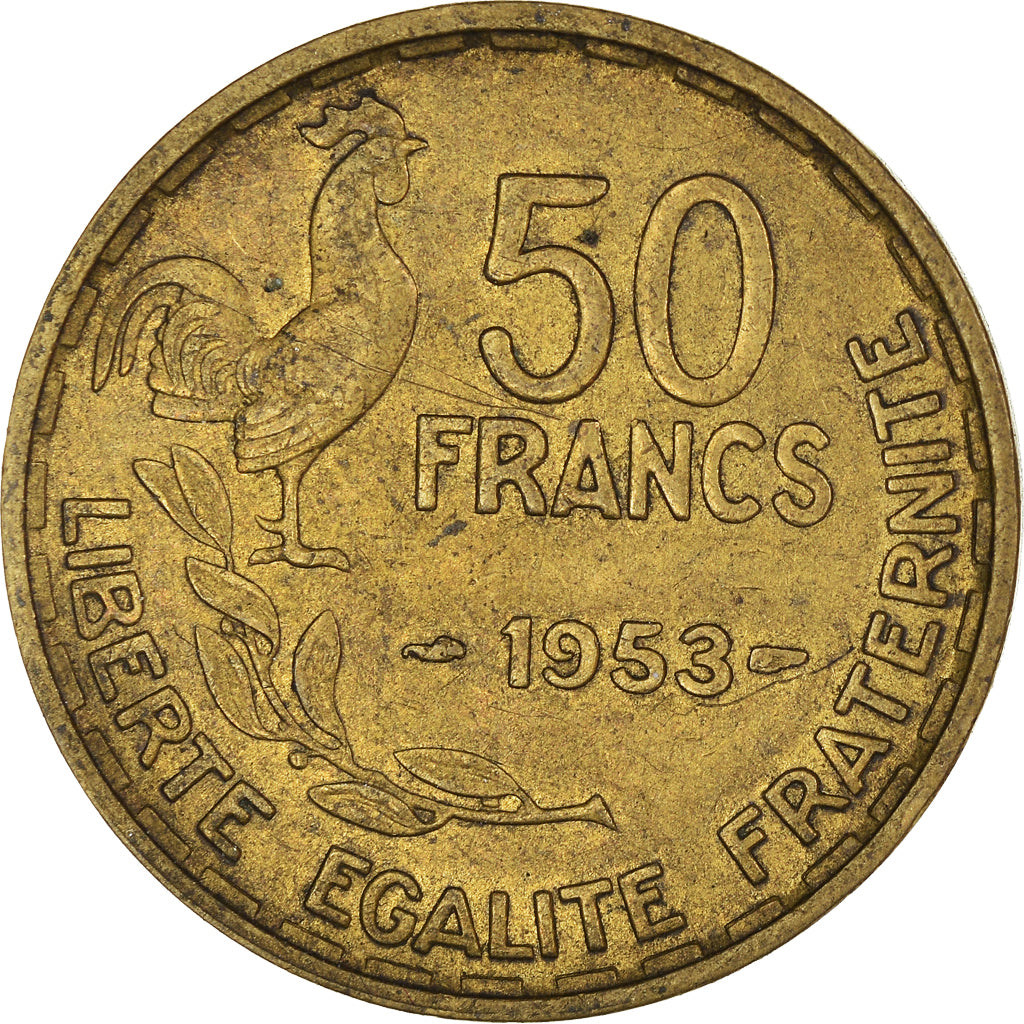 Moneta, Francia, 50 Francs, 1953