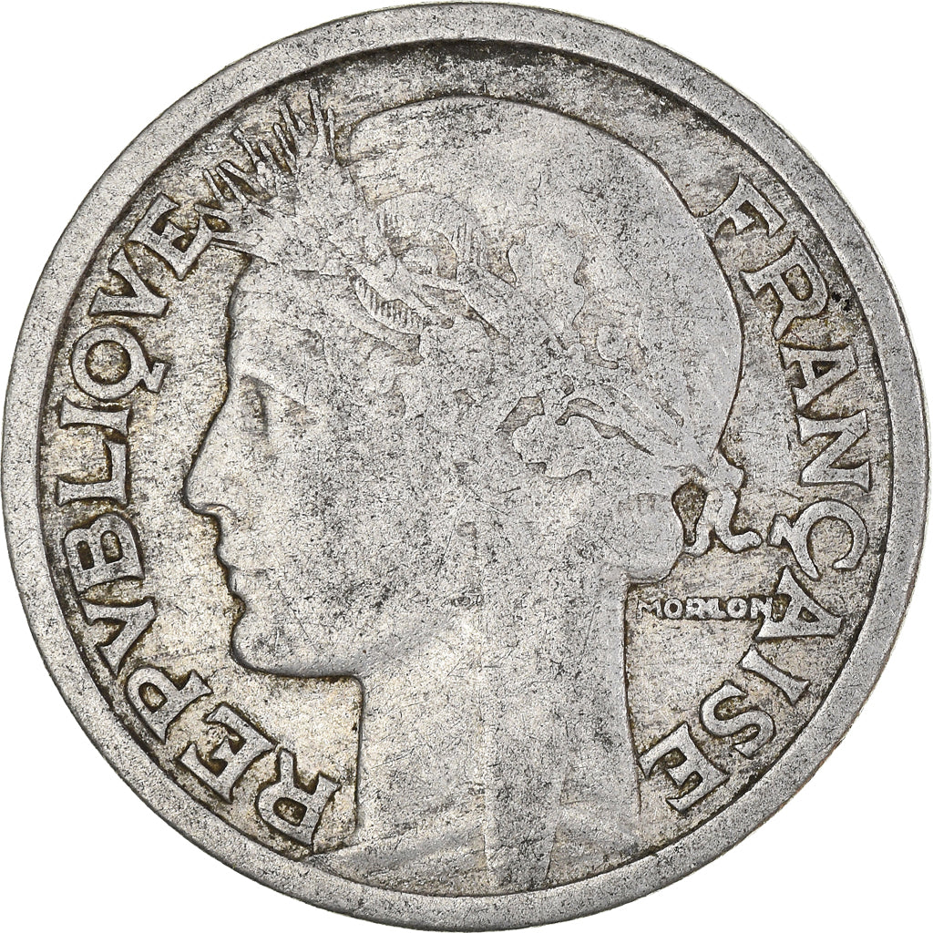 Moneta, Francja, 2 Francs, 1945