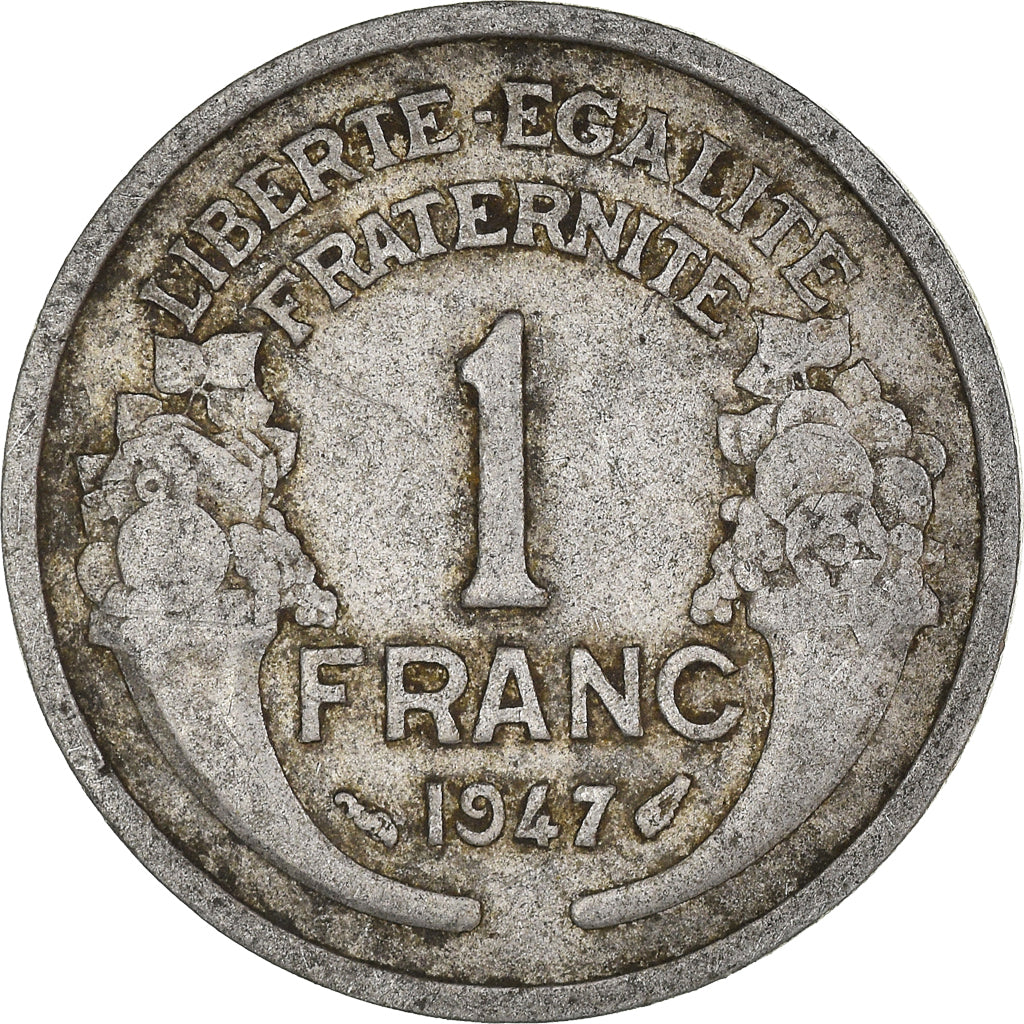 Monnaie, France, Franc, 1947