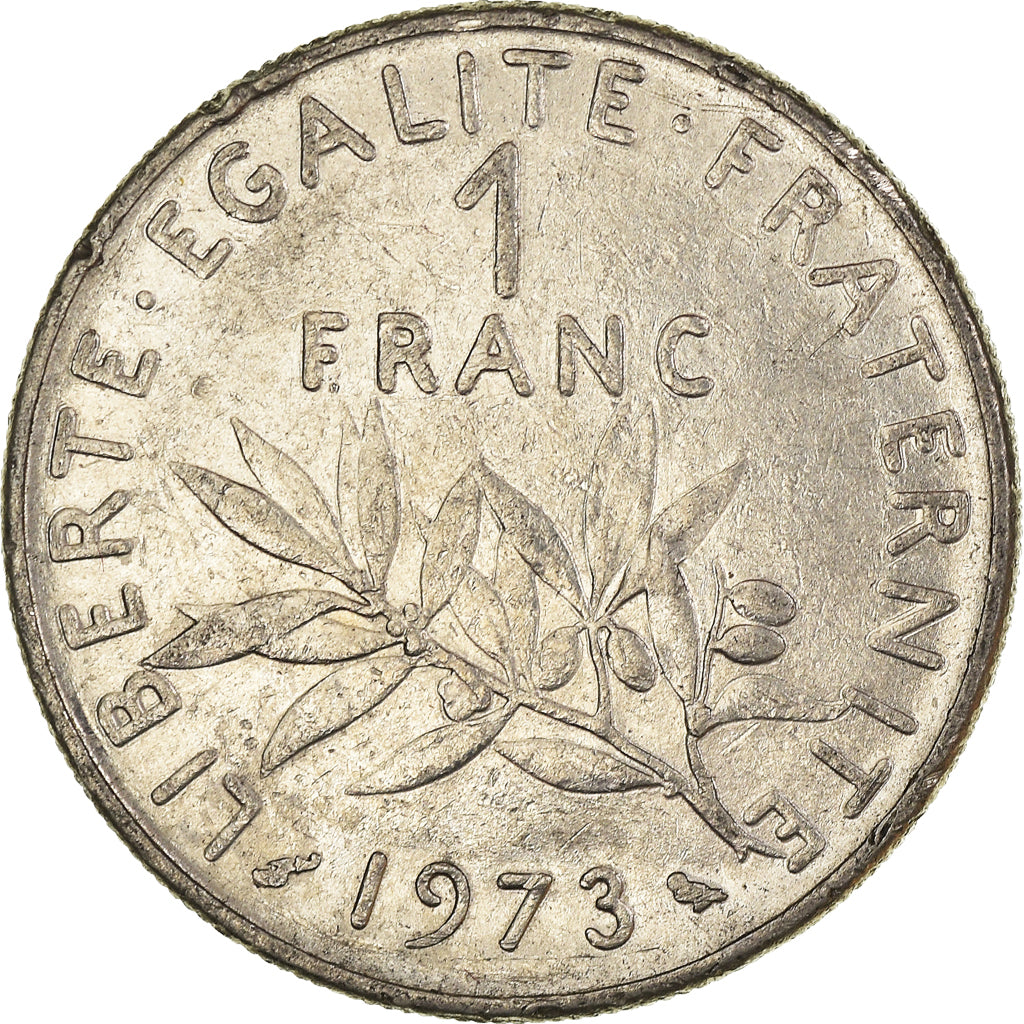 Moneta, Francia, Franc, 1973