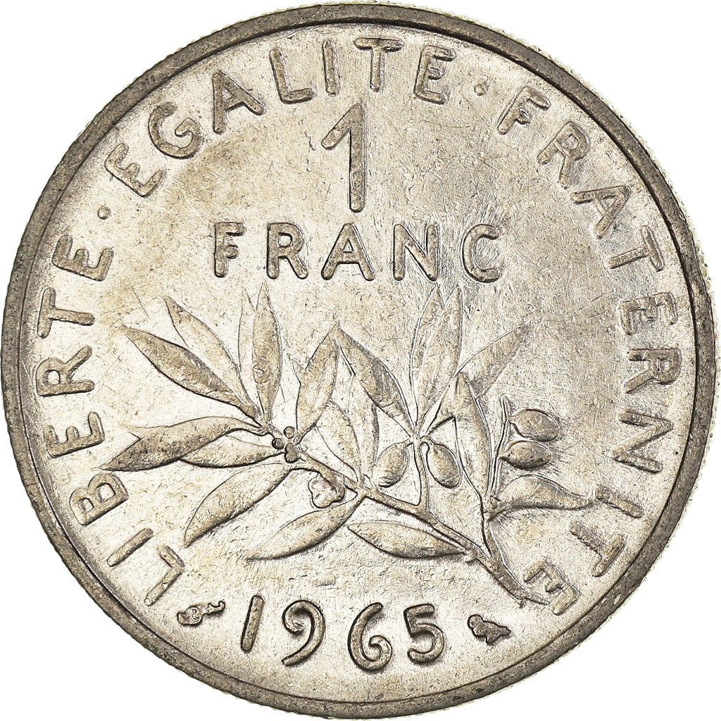 Monnaie, France, Franc, 1965