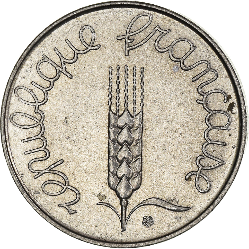 Moeda, França, 5 Centimes, 1963
