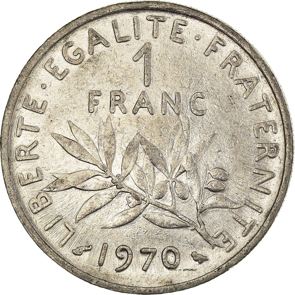 Moneta, Francia, Franc, 1970
