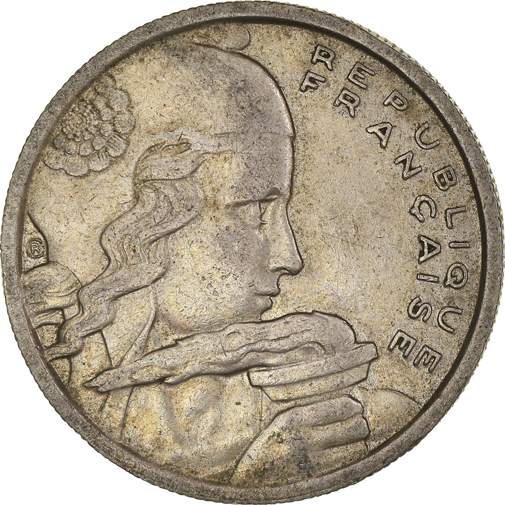 Munten, Frankrijk, 100 Francs, 1955