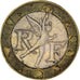 Moneta, Francja, 10 Francs, 1991