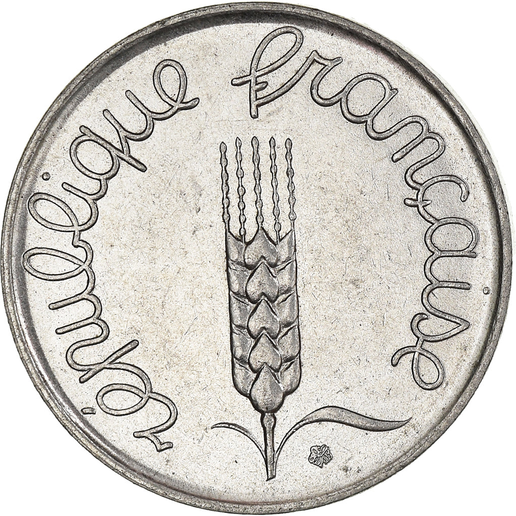 Moeda, França, 5 Centimes, 1961