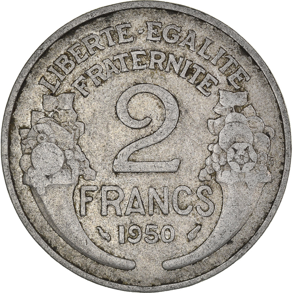 Coin, France, 2 Francs, 1950