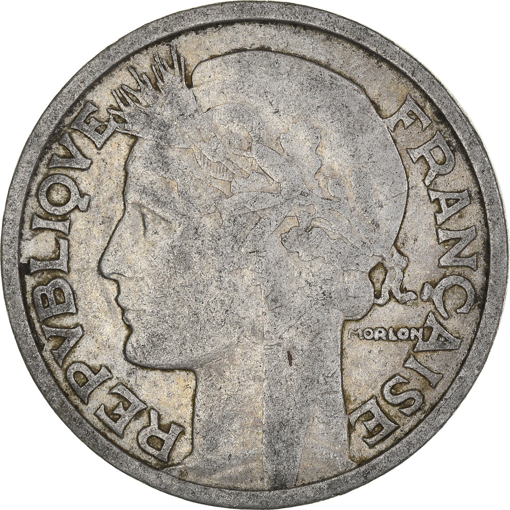 Moeda, França, 2 Francs, 1948