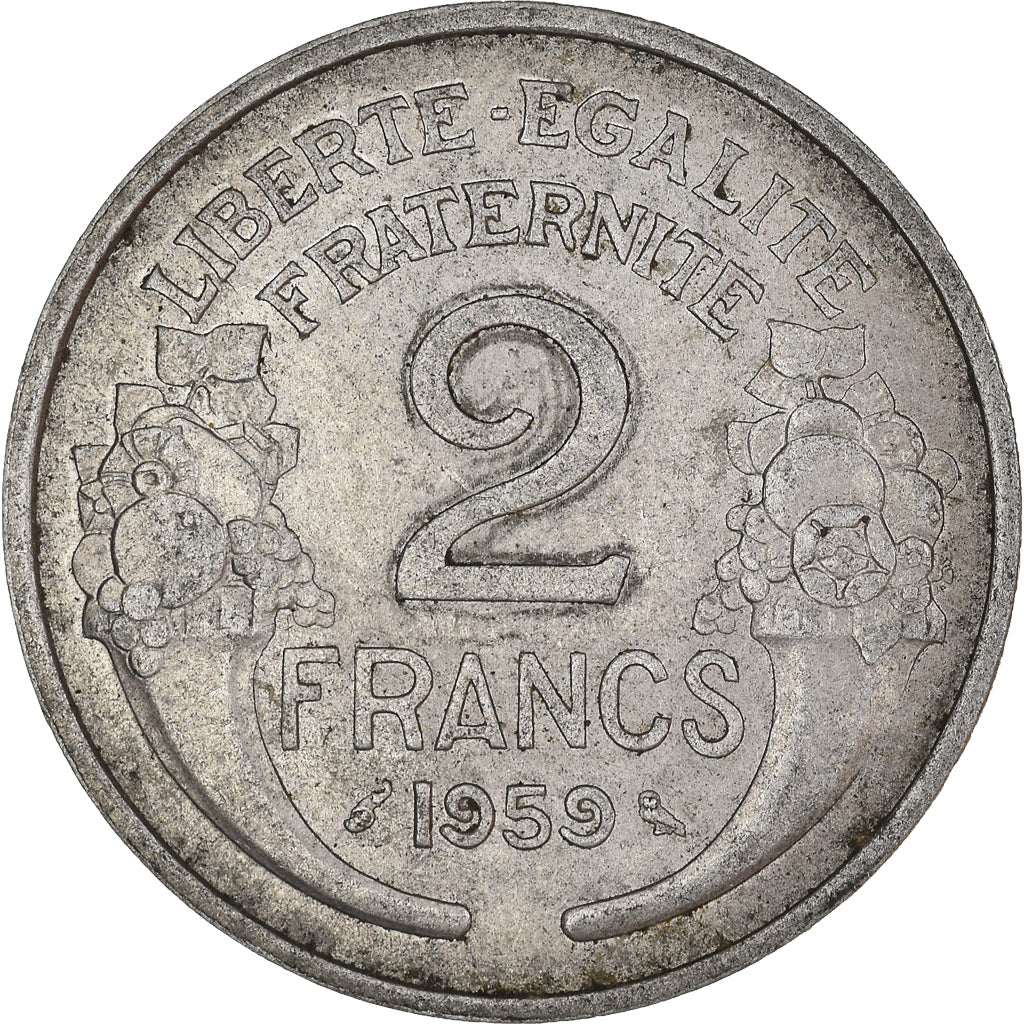 Coin, France, 2 Francs, 1959