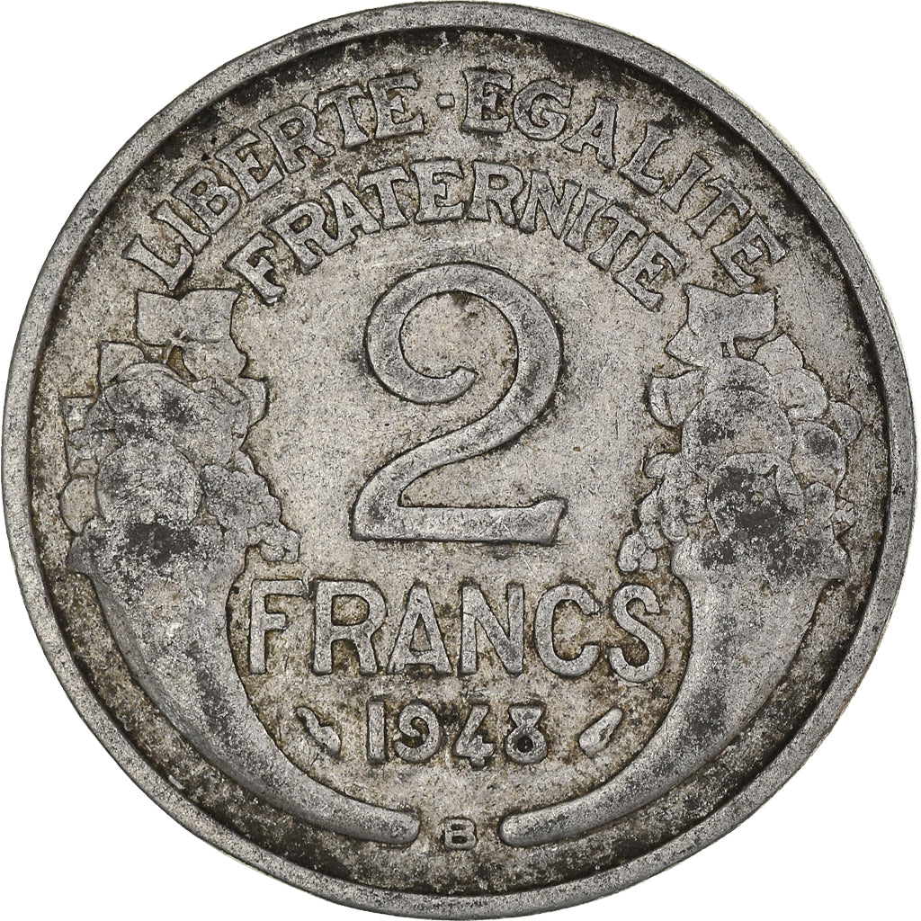 Coin, France, 2 Francs, 1948
