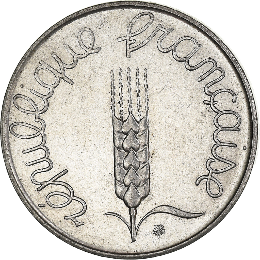 Moeda, França, 5 Centimes, 1963