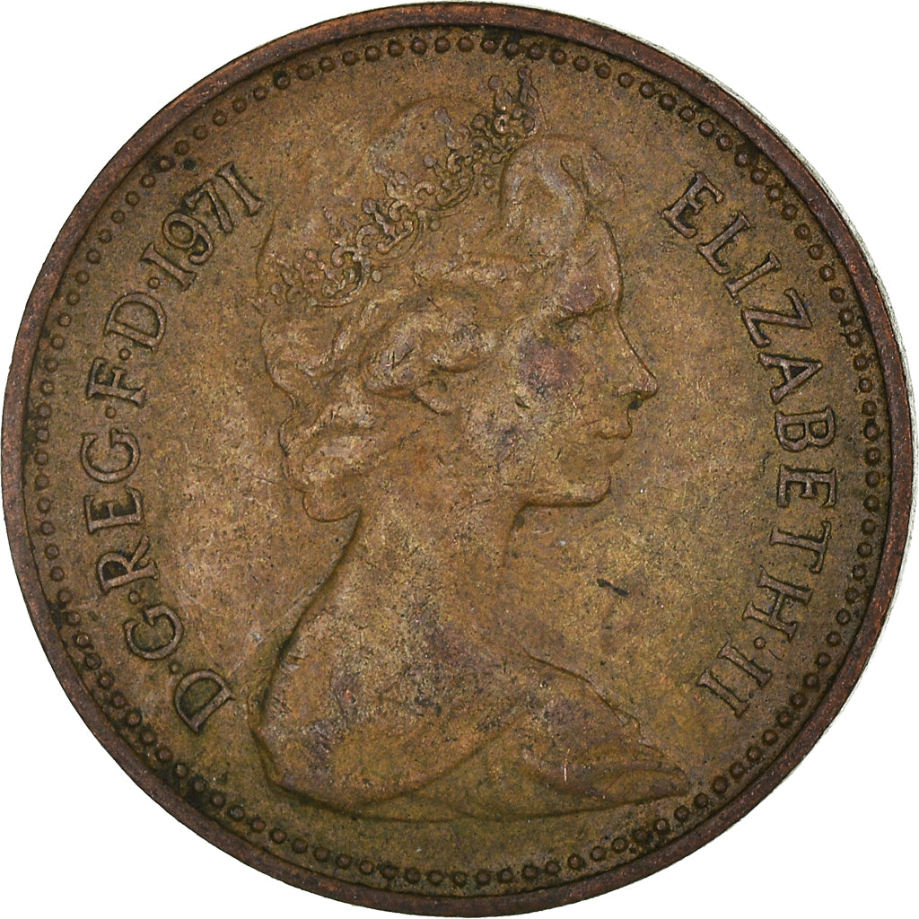Munten, Groot Bretagne, New Penny, 1971