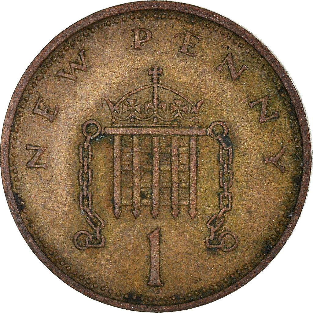 Munten, Groot Bretagne, New Penny, 1971