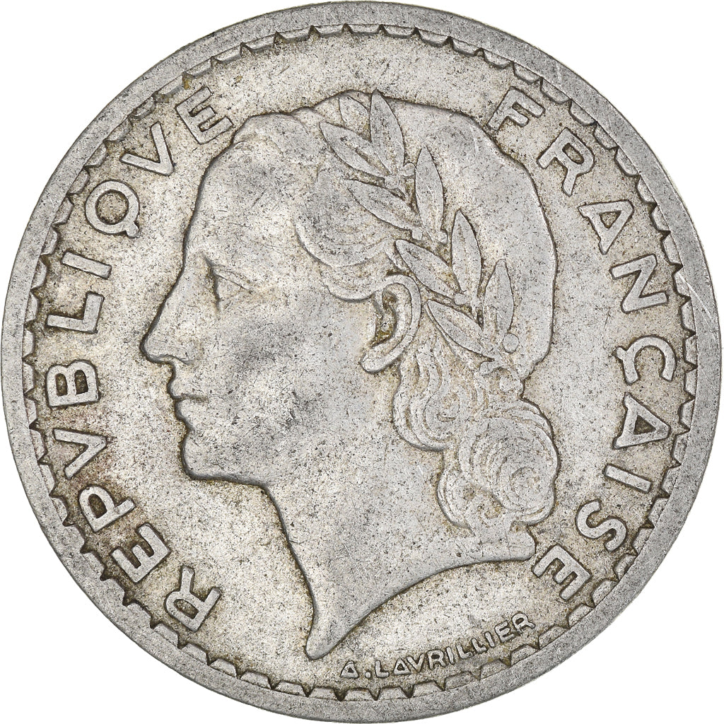 Coin, France, 5 Francs, 1947