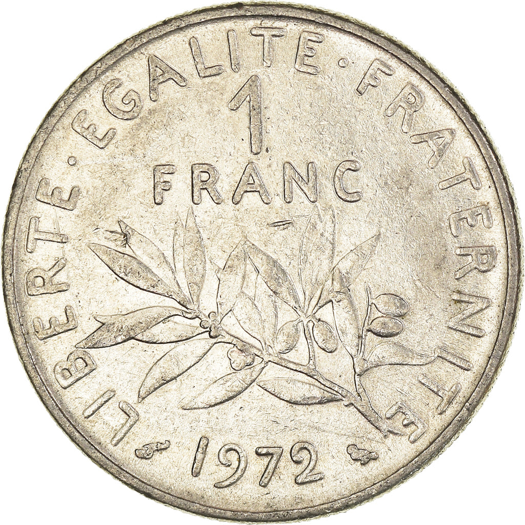 Münze, Frankreich, Franc, 1972