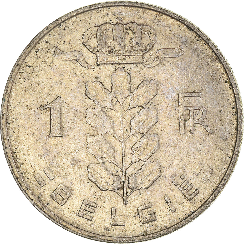 Coin, Belgium, Franc, 1970