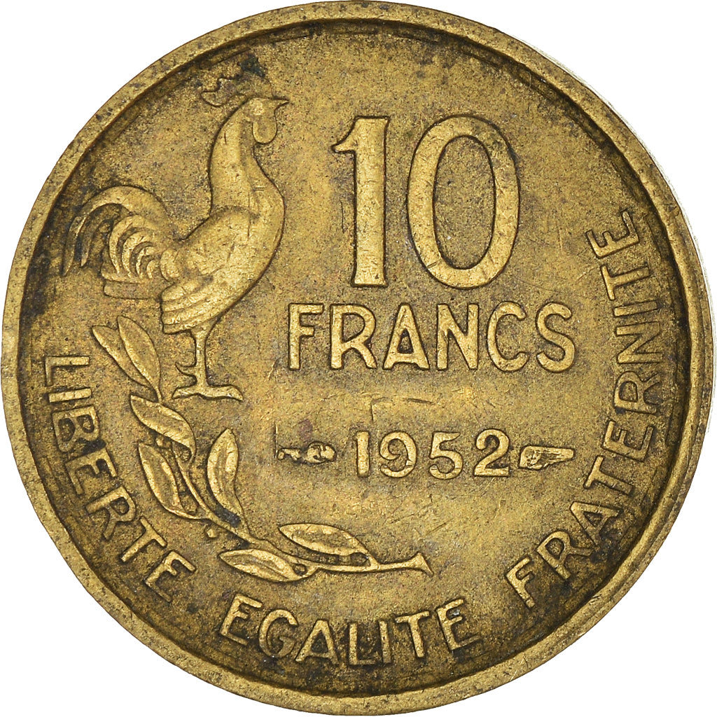 Münze, Frankreich, 10 Francs, 1952