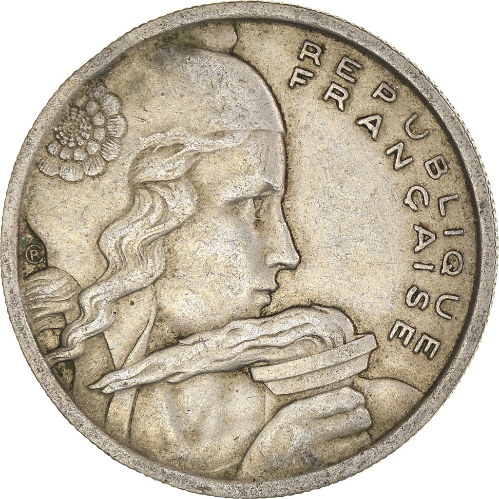 Munten, Frankrijk, 100 Francs, 1955