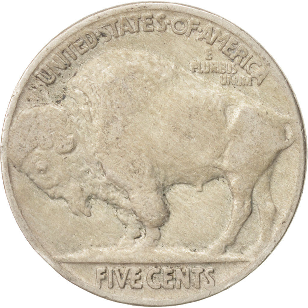 United States, Buffalo Nickel, 5 Cents, 1929, U.S. Mint, VF(30-35), Copper-ni...