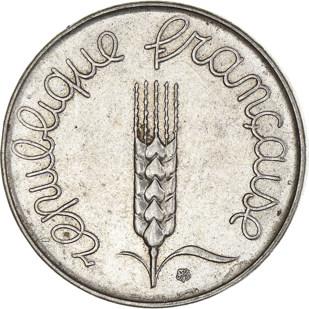 Munten, Frankrijk, 5 Centimes, 1963