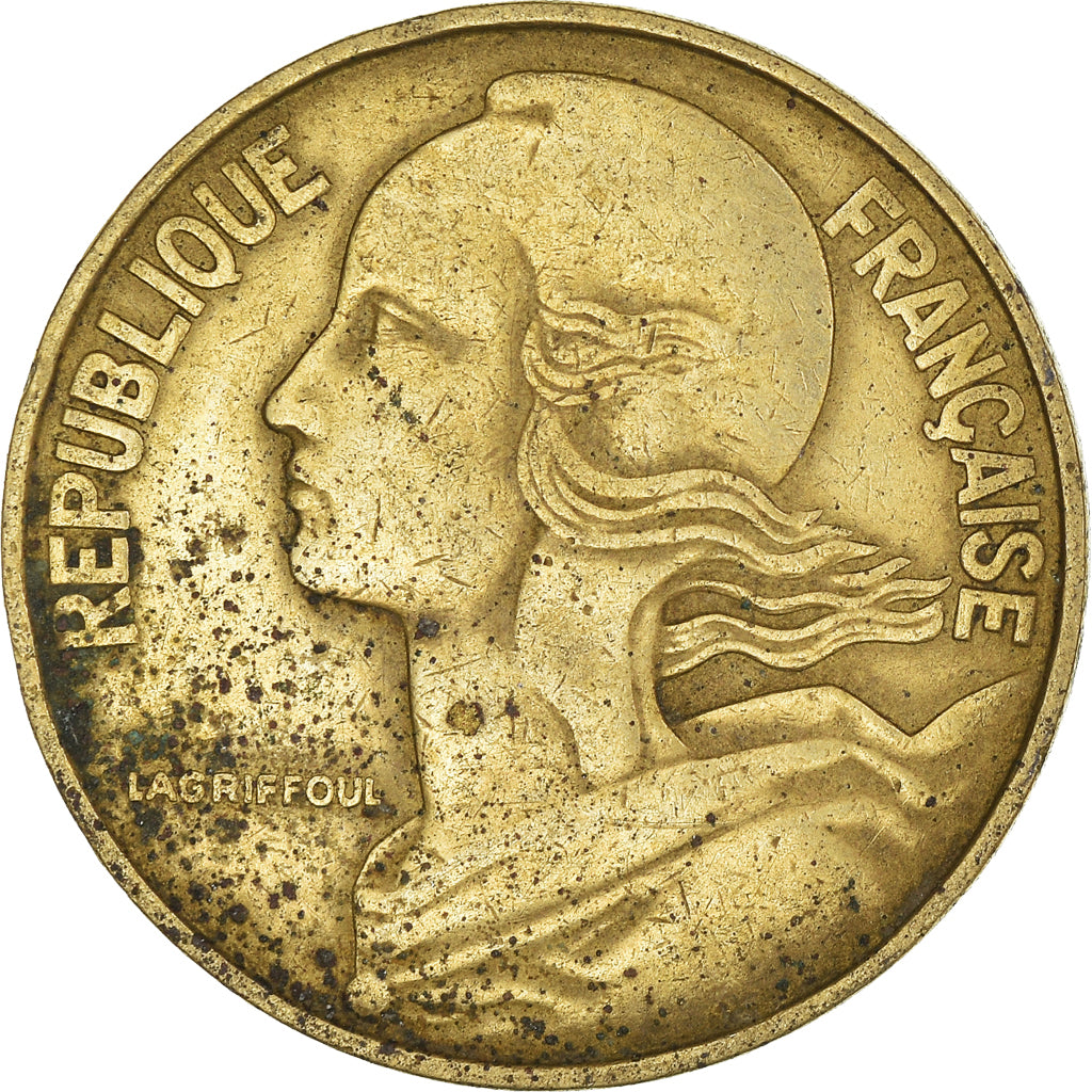 Coin, France, 20 Centimes, 1963
