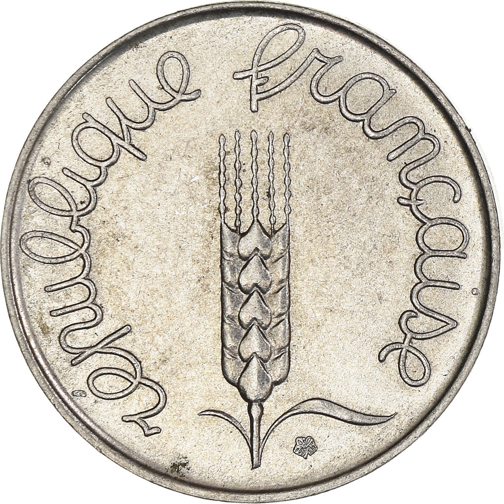 Moeda, França, 5 Centimes, 1963