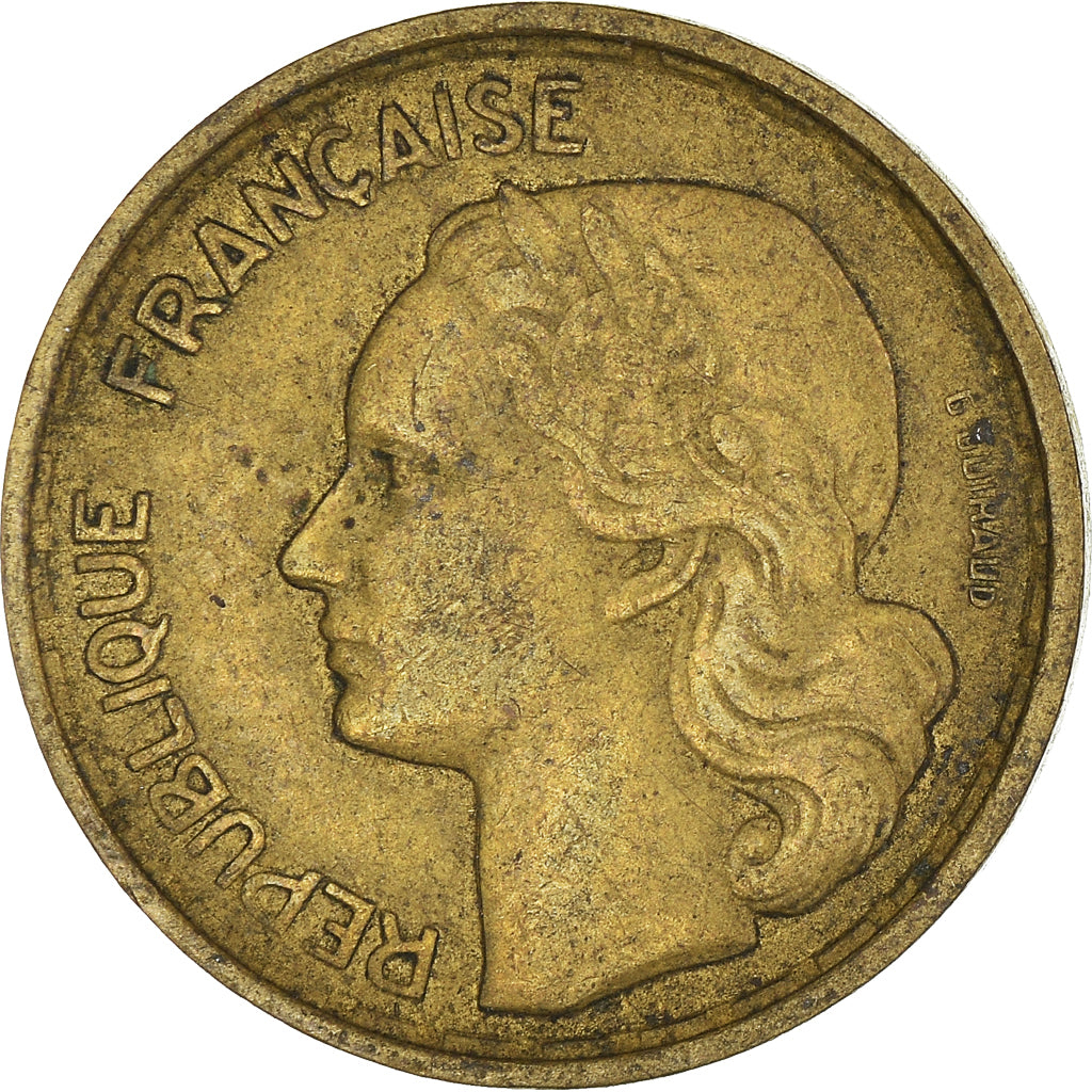 Coin, France, 10 Francs, 1958