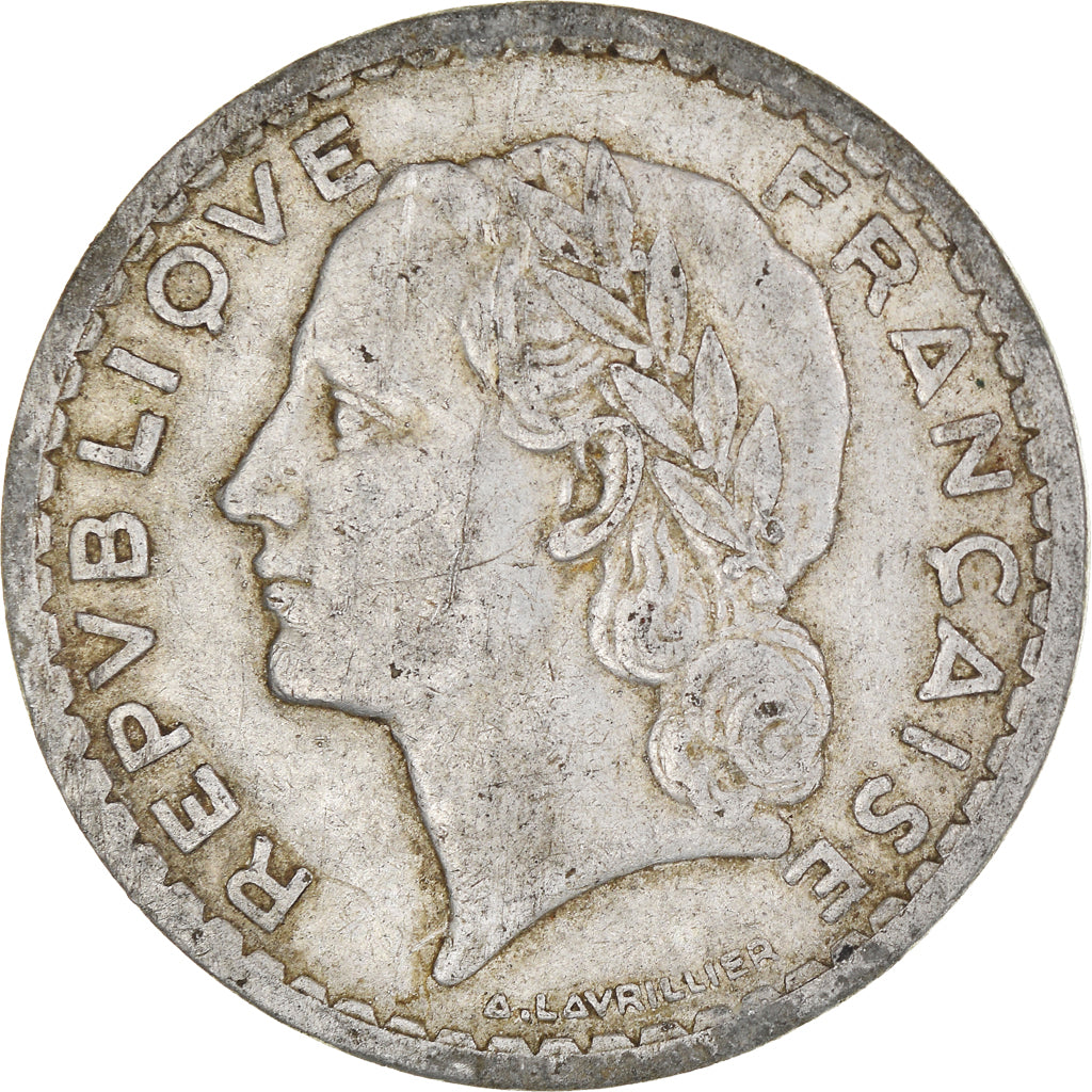 Moneta, Francja, 5 Francs, 1947