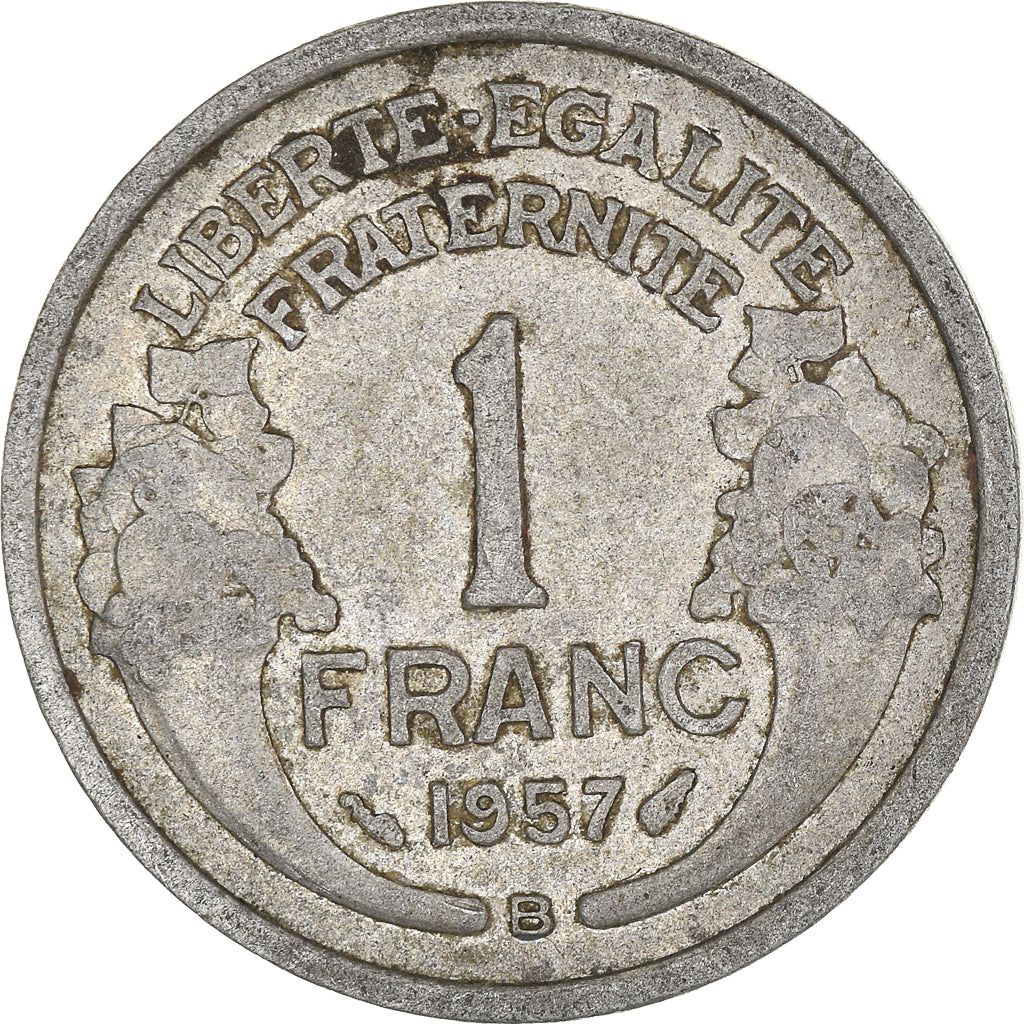 Moneta, Francia, Franc, 1957