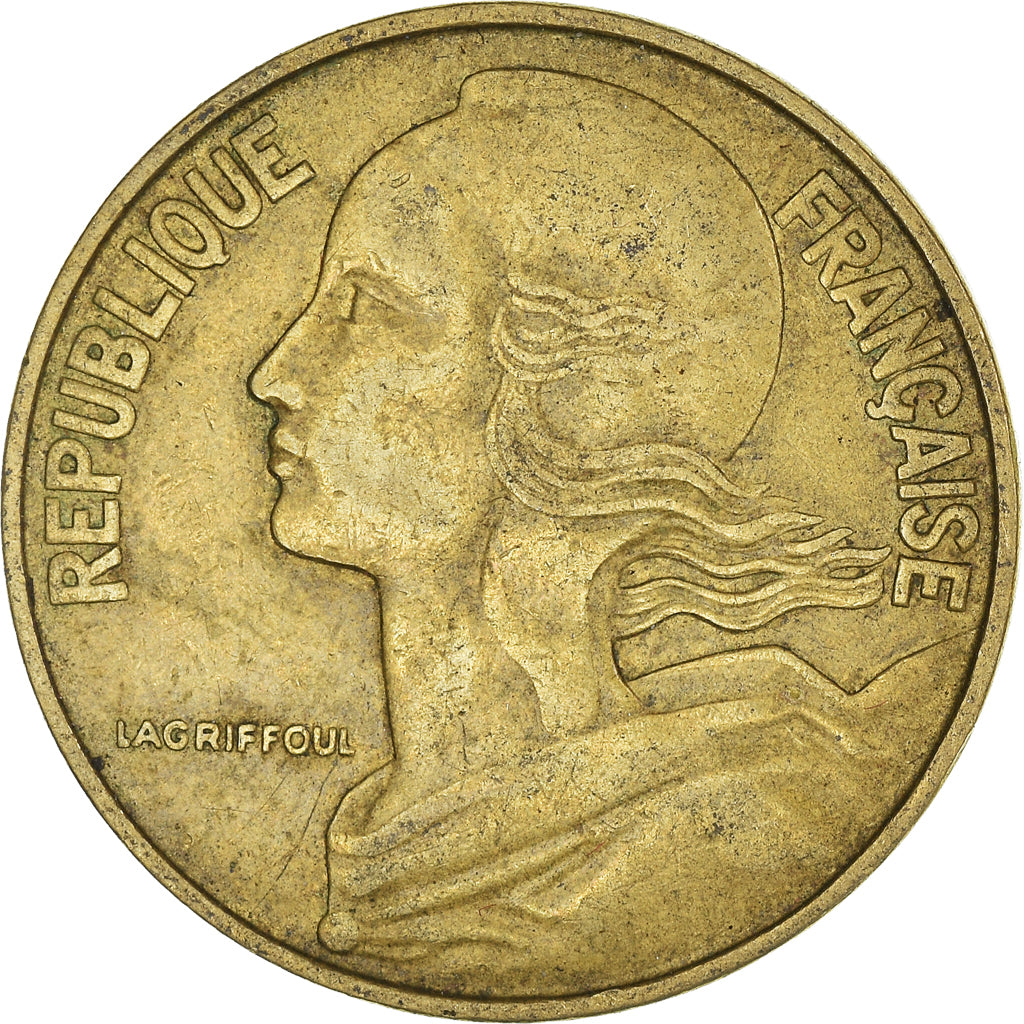 Münze, Frankreich, 20 Centimes, 1970