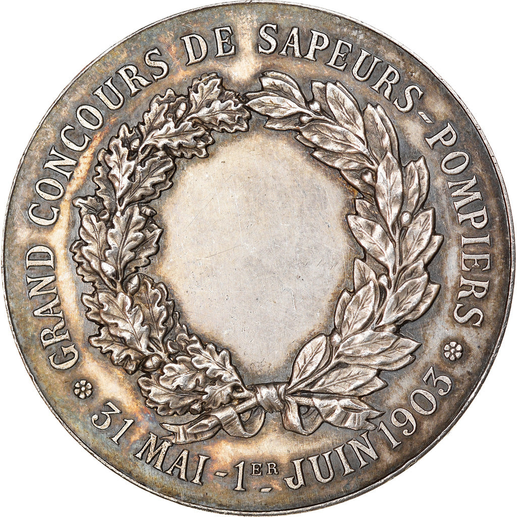Frankrijk, Medaille, Grand Concours de Sapeurs-Pompiers, Le Havre, 1903, PR