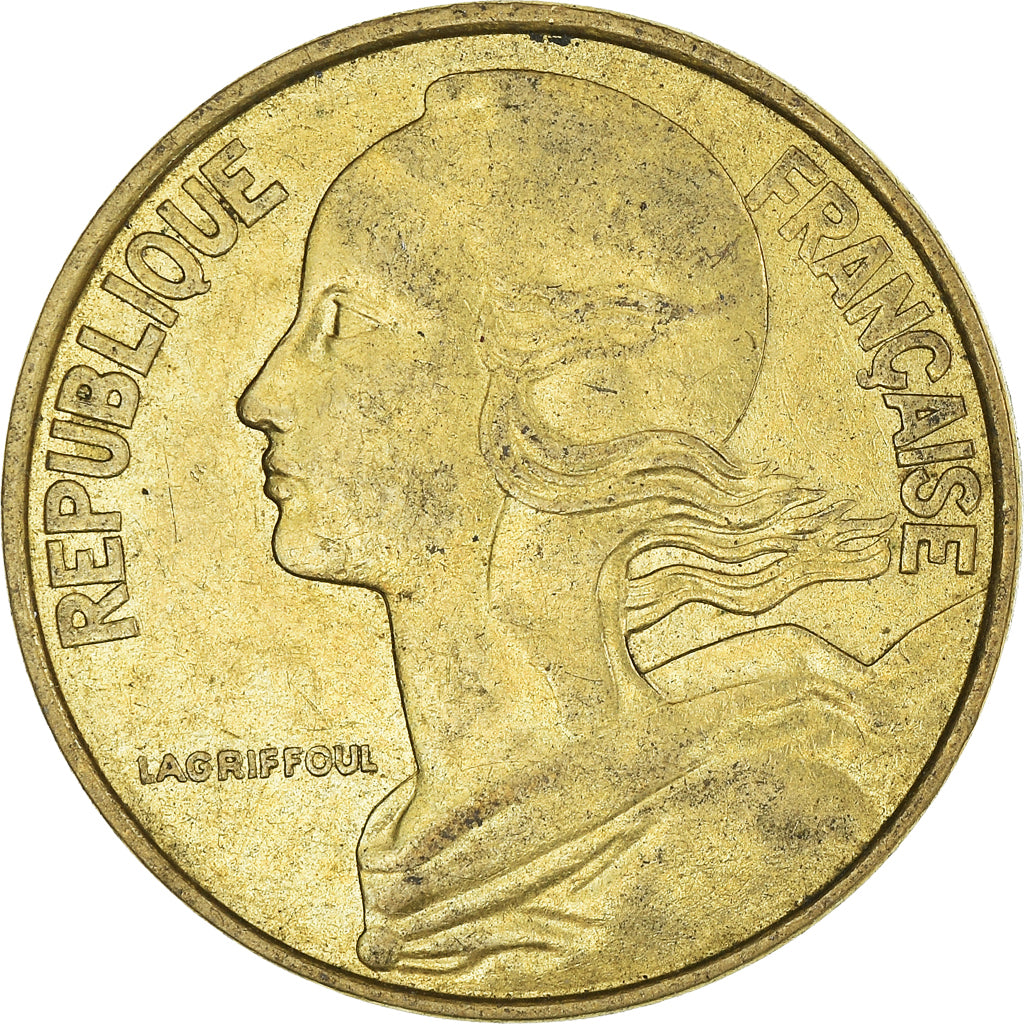 Monnaie, France, 20 Centimes, 1976